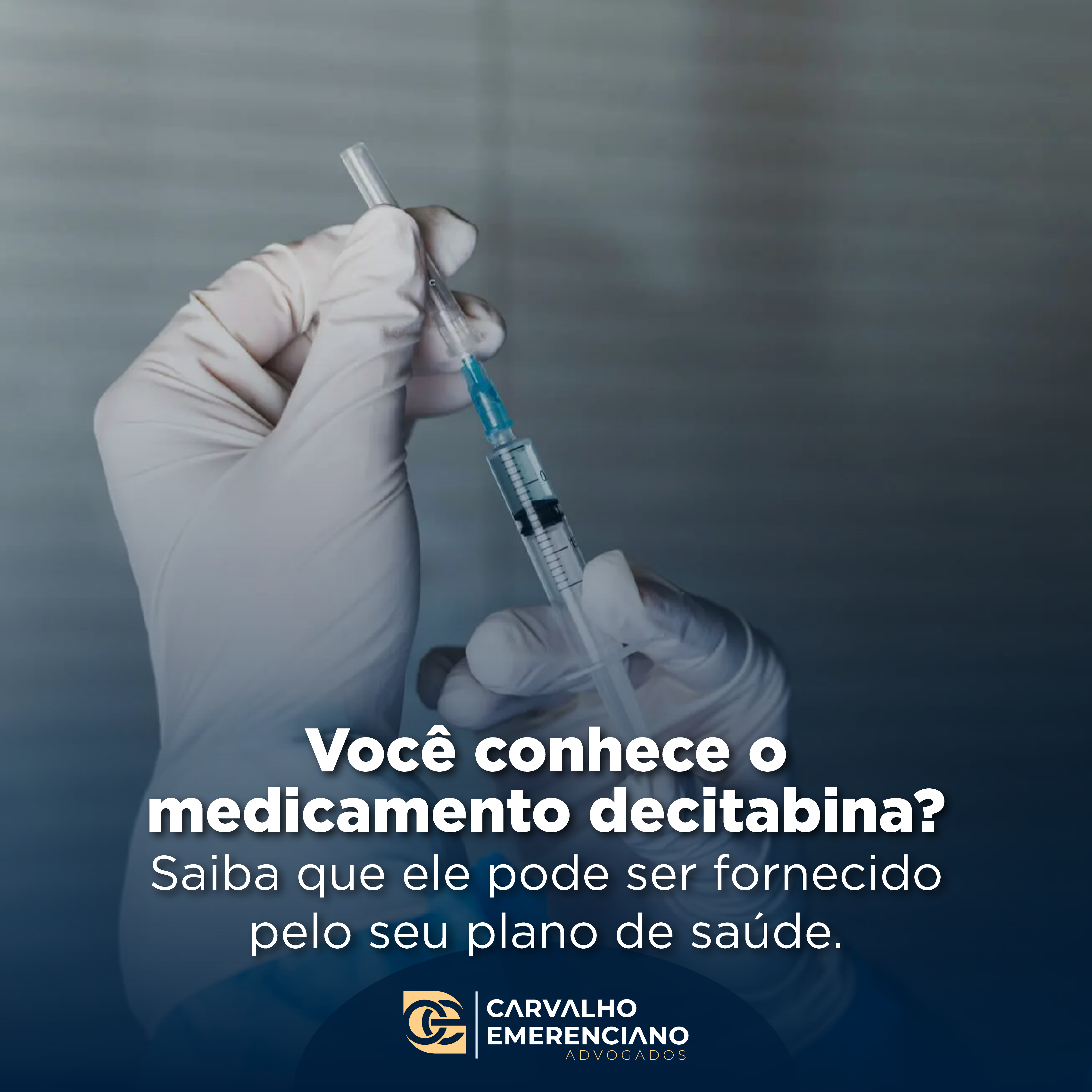 Você conhece o medicamento decitabina?  Saiba que ele pode ser fornecido pelo seu plano de saúde!